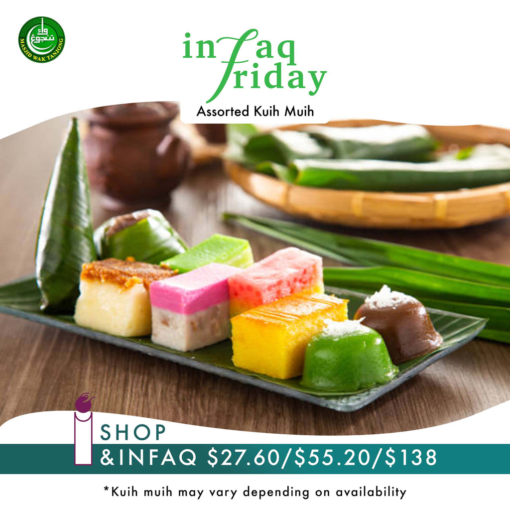 ImpactHive: Infaq Friday | Gift Kuih Muih pack for our Jemaah during the Friday prayers.
